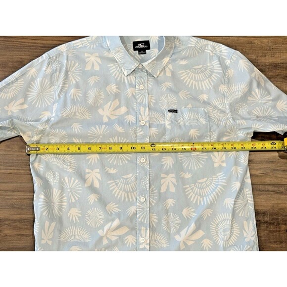 O'Neill Cosmos Short Sleeve Button Up Shirt SZ M - Picture 6 of 8